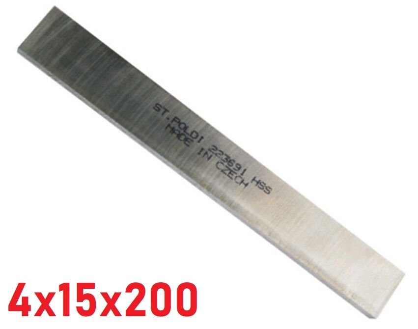 4 x 15 x 200 mm Lama Torna Kalemi