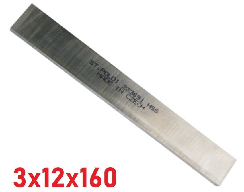 3 x 12 x 160 mm Lama Torna Kalemi