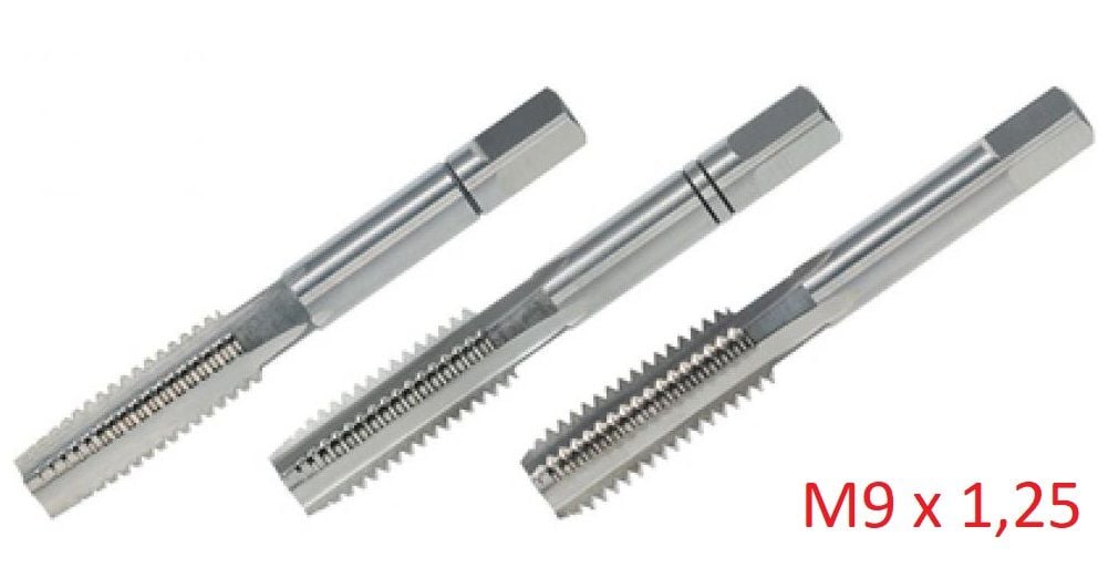 M9 x 1,25 El Kılavuzu DIN 352
