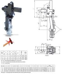 P62/826CE Pnömatik Bağlama Elemanı