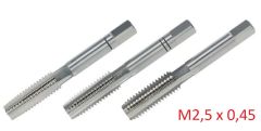 M2,5 x 0,45 El Kılavuzu DIN 352