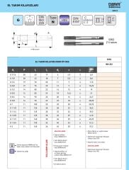 G 1 1/2-11 EL KILAVUZU DIN5157