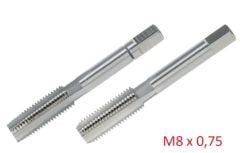 M8 x 0,75 İnce Diş El Kılavuzu DIN 2181