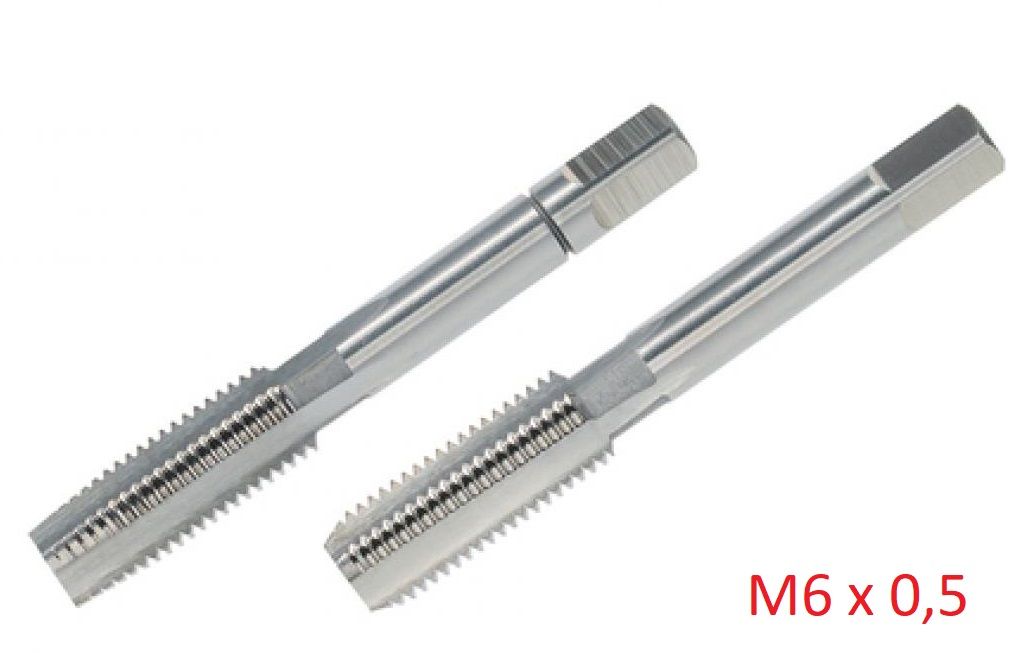 M6 x 0,5 İnce Diş El Kılavuzu DIN 2181