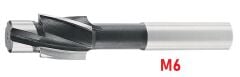 M6 Sabit Pilotlu Havşa Freze DIN373