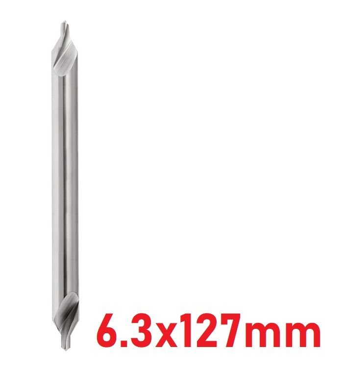 6,3 x 127 mm Uzun Punta Matkabı DIN333