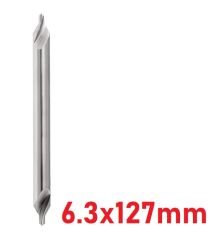 6,3 x 127 mm Uzun Punta Matkabı DIN333
