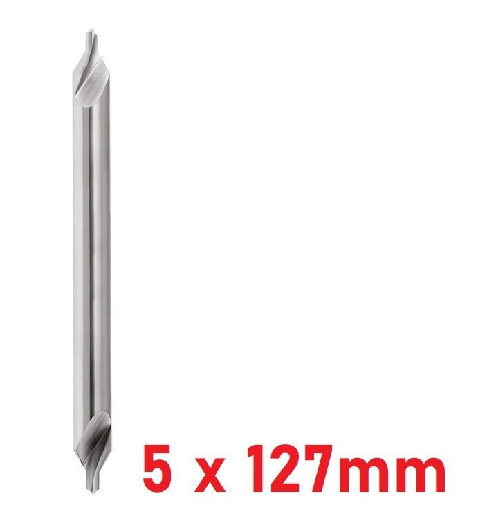 5 x 127 mm Uzun Punta Matkabı DIN333