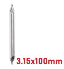3,15 x 100 mm Uzun Punta Matkabı DIN333