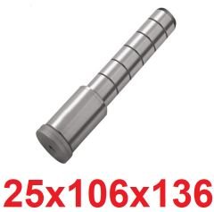 25 x 106 x 136 Şapkalı Kademeli Kolon