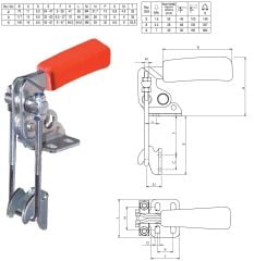 M40D/848D Çizmak Bağlama Elemanı