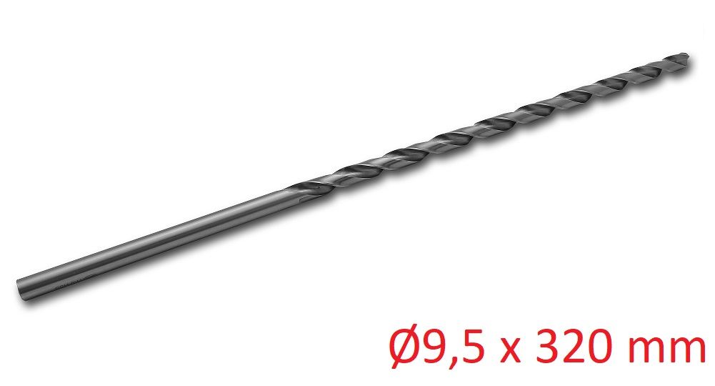 Ø9,5 x 320 mm Matkap Ucu DIN 1869