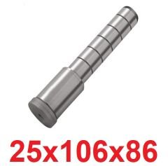25 x 106 x 86 Şapkalı Kademeli Kolon