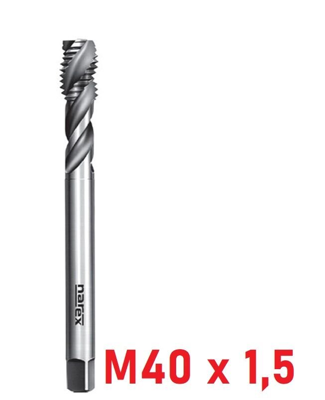 M40 x 1,5 İnce Diş Helis Makine Kılavuzu DIN374/C HSS-E