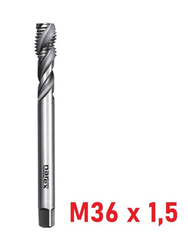 M36 x 1,5 İnce Diş Helis Makine Kılavuzu DIN374/C HSS-E