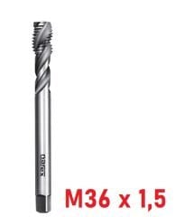 M36 x 1,5 İnce Diş Helis Makine Kılavuzu DIN374/C HSS-E
