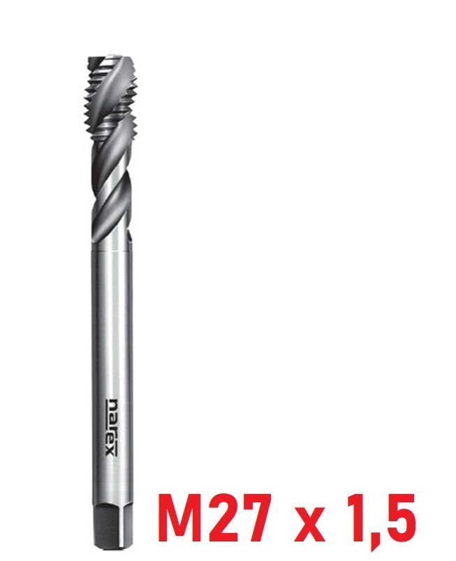 M27 x 1,5 İnce Diş Helis Makine Kılavuzu DIN374/C HSS-E