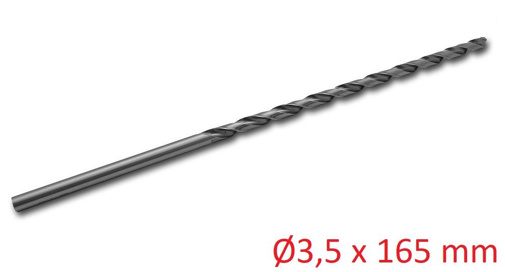 Ø3,5 x 165 mm Matkap Ucu DIN 1869