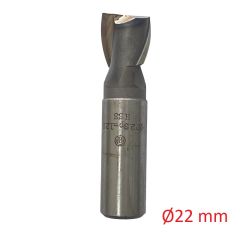 Ø22 mm İki Ağızlı Parmak Freze DIN 327