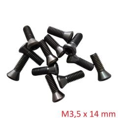 M3,5 x 14 Kater Civatası Torx Uçlu
