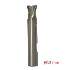 Ø12 mm İki Ağızlı Parmak Freze DIN 327