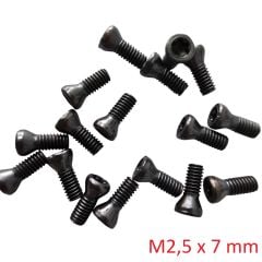 M2,5 x 7 Kater Civatası Torx Uçlu