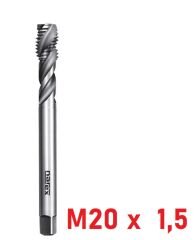 M20 x 1,5 İnce Diş Helis Makine Kılavuzu DIN374/C HSS-E