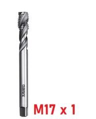 M17 x 1 İnce Diş Helis Makine Kılavuzu DIN374/C HSS-E