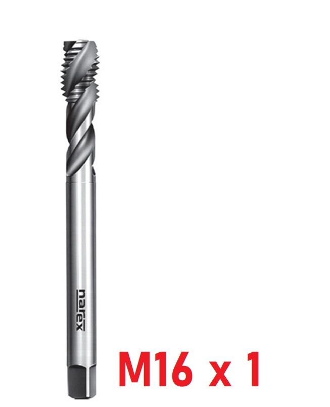 M16 x 1 İnce Diş Helis Makine Kılavuzu DIN374/C HSS-E