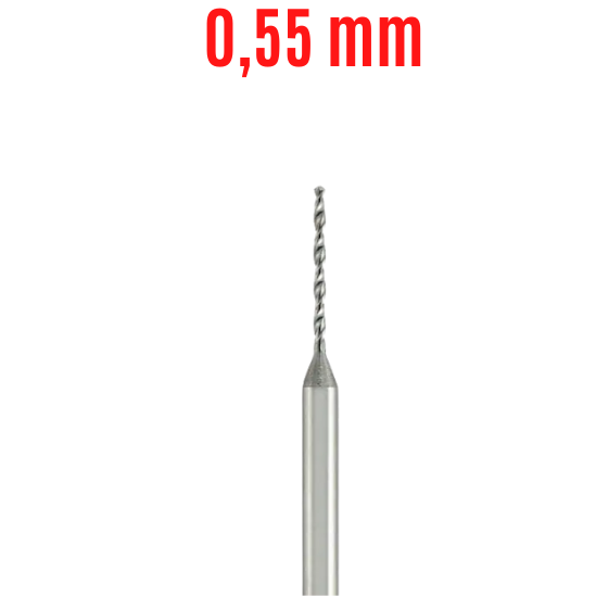 0,55 X 7 mm MİKRO KARBÜR MATKAP UCU