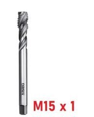 M15 x 1 İnce Diş Helis Makine Kılavuzu DIN374/C HSS-E