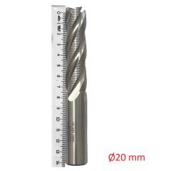Ø20 mm Kabatalaş Parmak Freze DIN844 NR Uzun