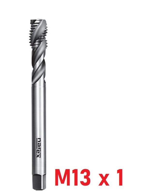M13 x 1 İnce Diş Helis Makine Kılavuzu DIN374/C HSS-E