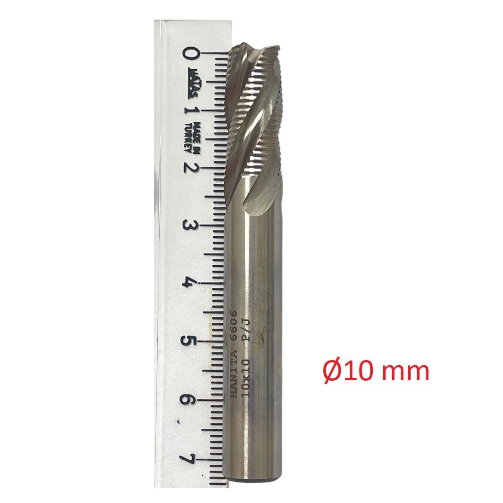 Ø10 mm Kabatalaş Parmak Freze DIN844 NR