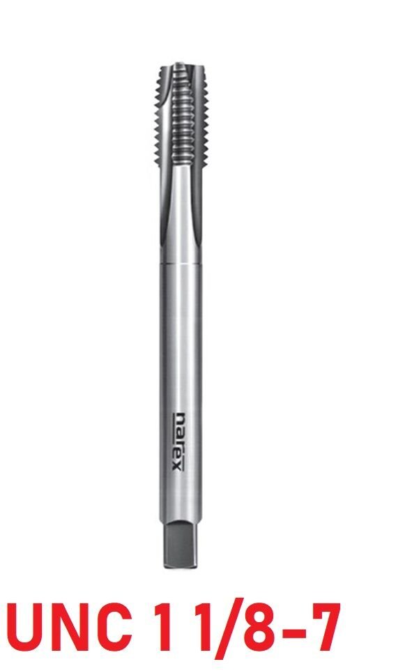 UNC 1 1/8-7 Düz Makine Kılavuzu