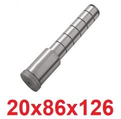 20 x 86 x 126 Şapkalı Kademeli Kolon