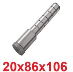 20 x 86 x 106 Şapkalı Kademeli Kolon