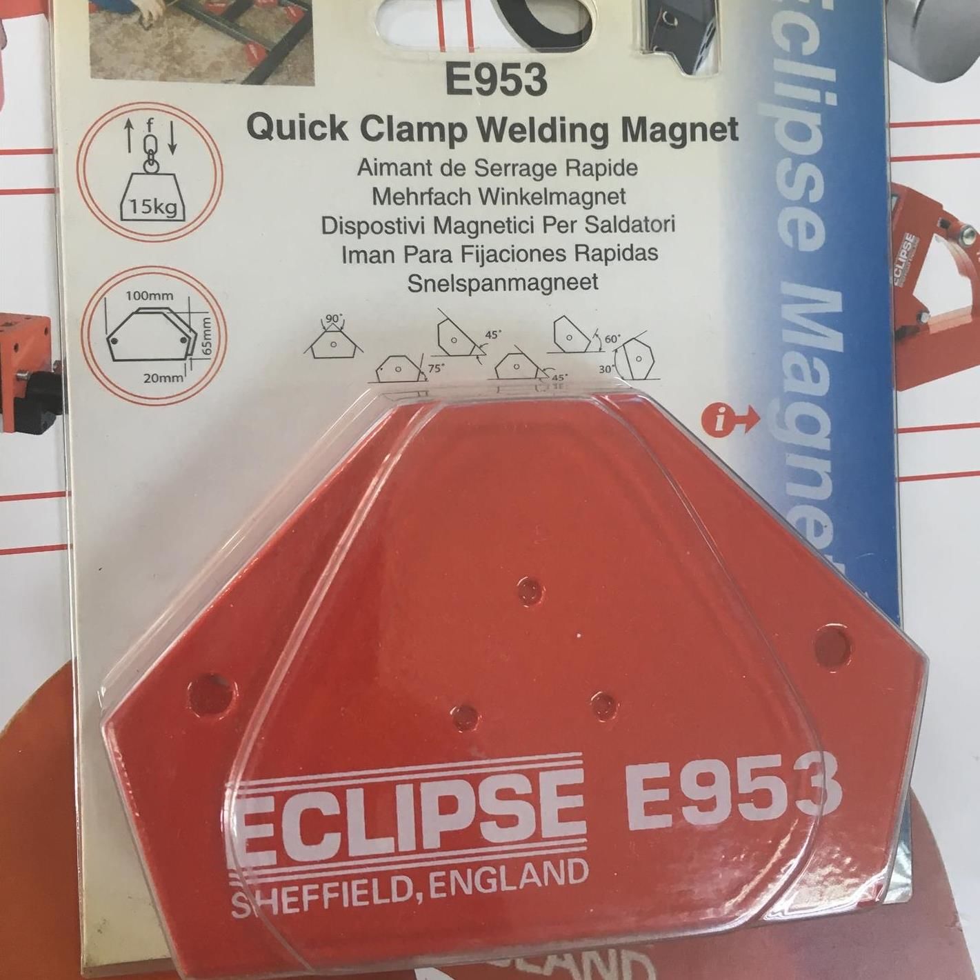 ECLIPSE  Mıknatıslı Gönye ( E951 - E953 ) E953