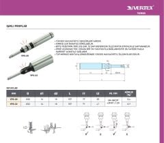 20 x 157 mm Işıklı Prob VERTEX