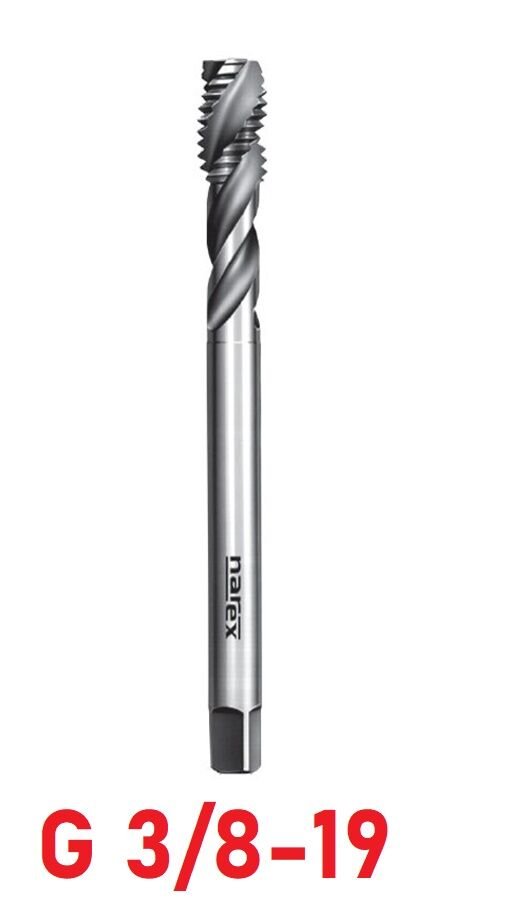 G 3/8-19 Gaz Diş Helis Makine Kılavuzu