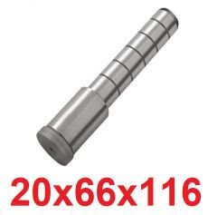 20 x 66 x 116 Şapkalı Kademeli Kolon