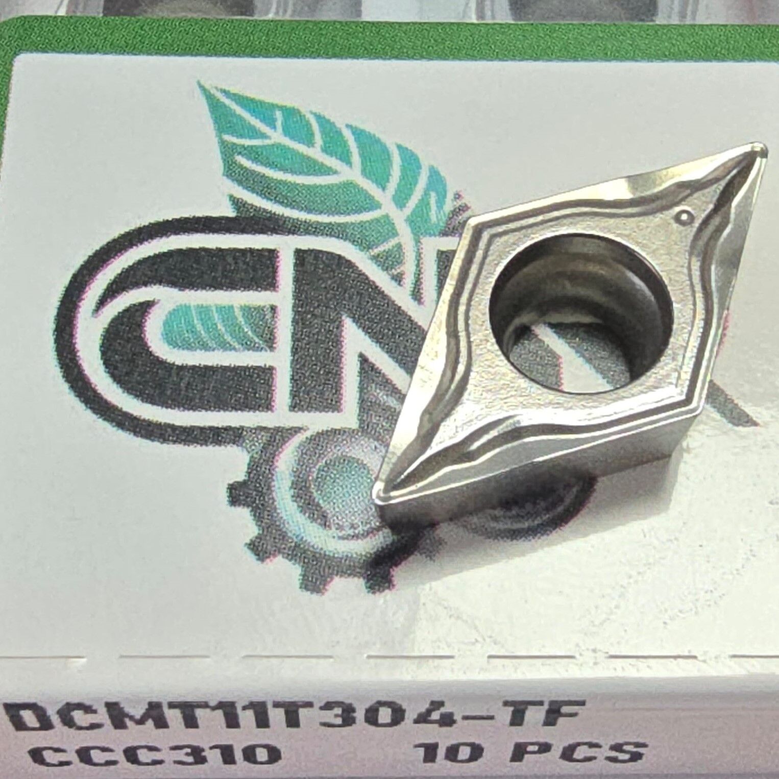 DCMT 11T304 TF CCC310 ( Cermet elmas uç )