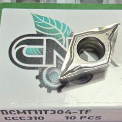 DCMT 11T304 TF CCC310 ( Cermet elmas uç )