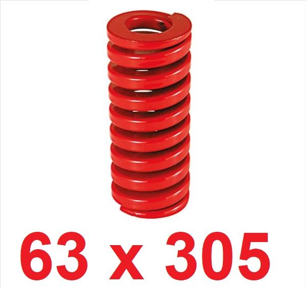 63 x 305 Kırmızı Yay