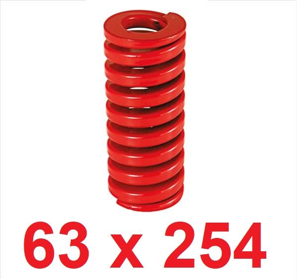 63 x 254 Kırmızı Yay