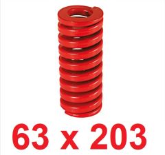 63 x 203 Kırmızı Yay