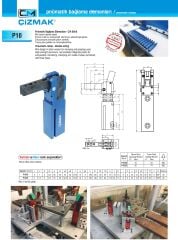 P10 Pnömatik Bağlama Elemanı