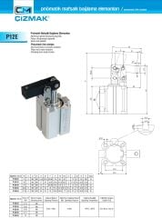 P12E Pnömatik Bağlama Elemanı