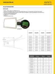 20-40x0.005 mm Dijital Dış Çap Komparatörü AS-404230