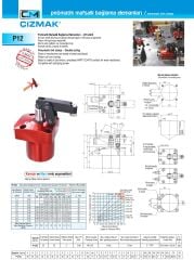 P12/32 Pnömatik Bağlama Elemanı